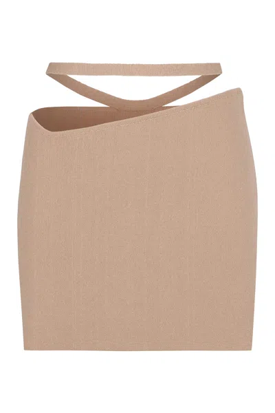 ANDREÄDAMO KNITTED MINI SKIRT