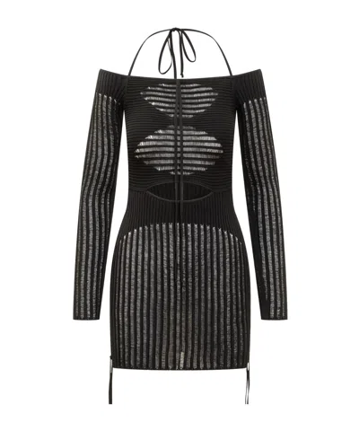 ANDREÄDAMO LACE-UP DRESS