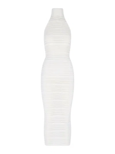 Andreädamo Midi In Shirt Dress In White