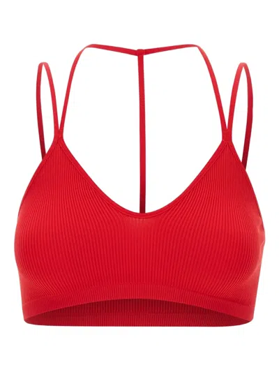 Andreädamo Multi-strap Bra In Red