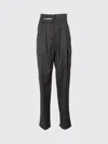 Andreädamo Pants Andreadamo Woman Color Grey In Gray