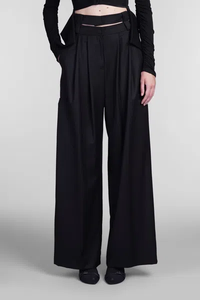 Andreädamo Pants In Black Polyester