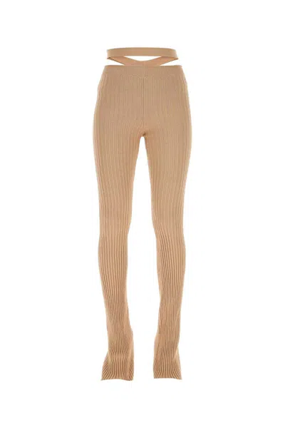Andreädamo Skin Pink Stretch Viscose Blend Pant