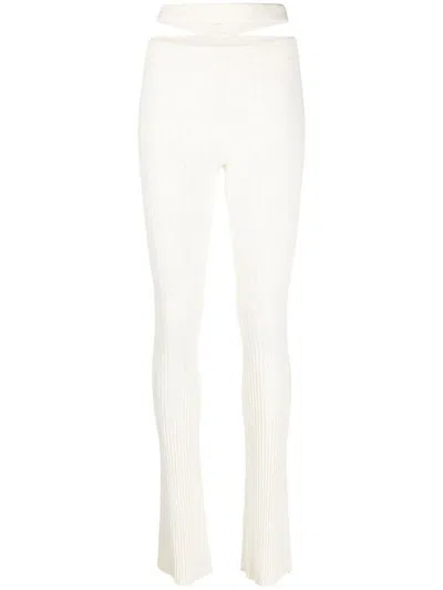 Andreädamo Andreādamo Pants With Cut-out Bel Clothing