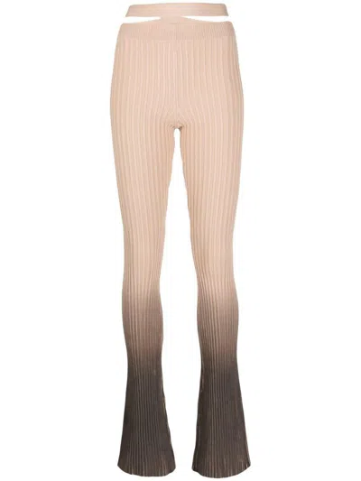 Andreädamo Andreādamo Printed Cut-out Trousers