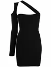Andreädamo Ribbed-knit Asymmetrical Mono Shoulder Dress By Andreadamo