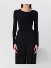 Andreädamo Andreadamo Sculpting Jersey Body In Black