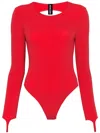 Andreädamo Andreādamo Sculpting Jersey Body In Red