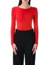 Andreädamo Andreādamo Sculpting Jersey Body In Red