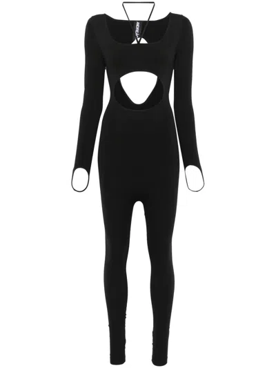 ANDREÄDAMO SCULPTING JERSEY JUMPSUIT