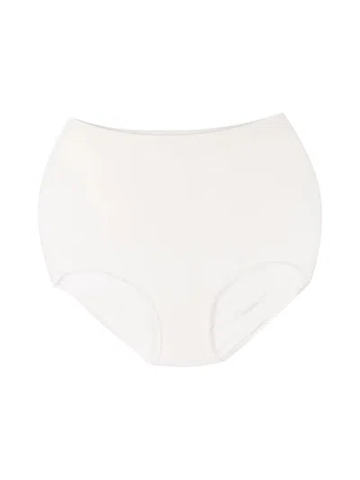 Andreädamo Sculpting Jersey Mid Waist Brief In White