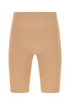 Andreädamo Andreadamo Skin Pink Stretch Viscose Blend Leggings In 0476