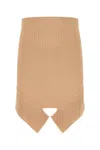 Andreädamo Skin Pink Stretch Viscose Blend Skirt