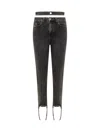 Andreädamo Andreādamo Skinny Pants In Black