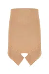 Andreädamo Skin Pink Stretch Viscose Blend Skirt