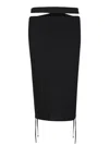Andreädamo Andreādamo Skirts In Black