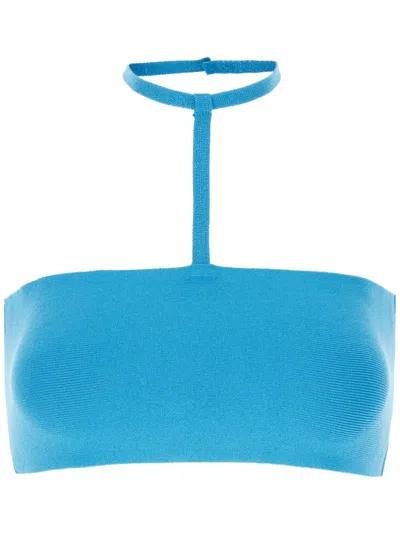 Andreädamo Sleeveless Top In Blue