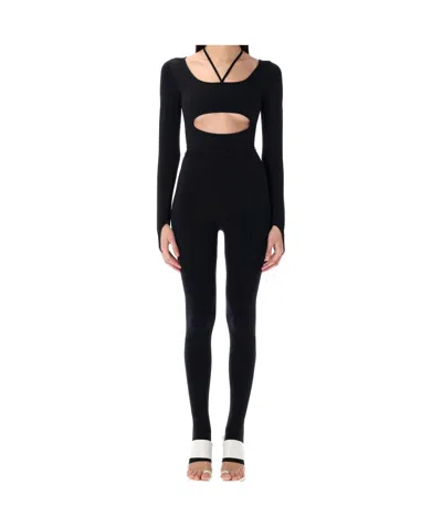 ANDREÄDAMO ANDREADAMO SCULPTING CUTOUT JUMPSUIT