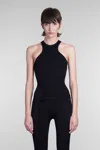Andreädamo Andreādamo Woman Top Black Size S/m Polyamide, Elastane In Black