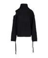 Andreädamo Turtleneck Sweater In Black