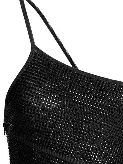 Andreädamo Viscose Short Women's Dress In Black