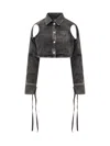Shop Andreädamo Andreādamo Washed Jacket