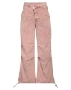 Andreädamo Andreādamo Woman Jeans Beige Size M Cotton, Elastane In Beige