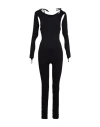 Andreädamo Sculpting Jersey Jumpsuit In Black