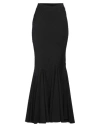 Andreädamo Andreādamo Woman Maxi Skirt Black Size S Polyester, Viscose, Elastane In Black