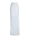 Andreädamo Andreādamo Woman Maxi Skirt White Size M Viscose In Neutral