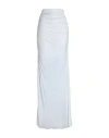 Andreädamo Andreādamo Woman Maxi Skirt White Size M Viscose In White