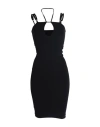 Andreädamo Andreādamo Woman Midi Dress Black Size Xxs Polyamide, Elastane In Black