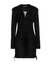 Andreädamo Andreādamo Woman Mini Dress Black Size M Viscose In Black