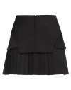 Andreädamo Andreadamo Bubble Hem Skirt In Black