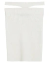 Andreädamo Andreādamo Woman Mini Skirt Ivory Size S Viscose, Polyester, Polyamide, Elastane In White