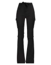 Andreädamo Andreādamo Woman Pants Black Size M Polyester, Viscose, Elastane In Black