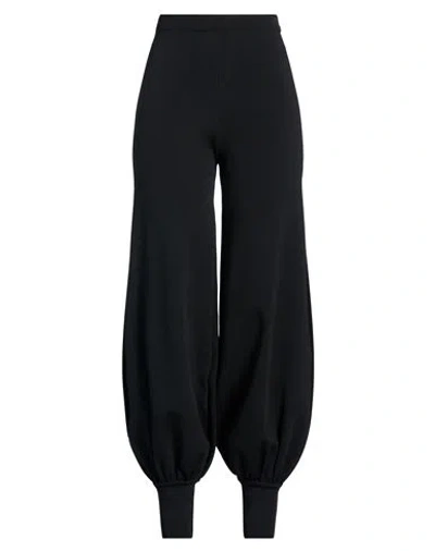 Andreädamo Andreādamo Woman Pants Black Size M Viscose, Polyamide, Elastane