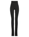Andreädamo Ribbed Boot Cut Pants In Black