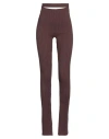 Andreädamo Andreādamo Woman Pants Light Brown Size M Viscose, Polyester, Polyamide, Elastane In Brown