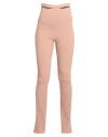 Andreädamo Andreādamo Woman Pants Light Brown Size M Viscose, Polyester, Polyamide, Elastane In Beige