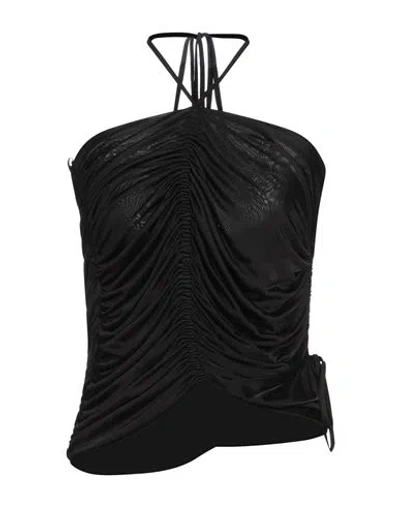 Andreädamo Andreādamo Woman Top Black Size M Viscose
