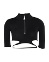 Andreädamo Andreādamo Woman Top Black Size S/m Polyamide, Elastane In Black