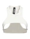 Andreädamo Andreādamo Woman Top Ivory Size Xxl Polyamide, Elastane In White
