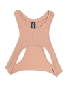 Andreädamo Andreādamo Woman Top Light Brown Size S/m Polyamide, Elastane In Beige