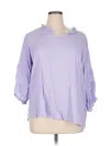 Andree By Unit 3/4 Sleeve Blouse In Purple