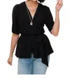 Andree By Unit All Set Top Blouse In Black In Black