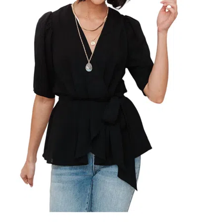 Andree By Unit All Set Top Blouse In Black