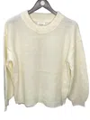 ANDREE BY UNIT BALLOON SLEEVES SWEATER IN IVORY