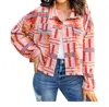 Andree By Unit Breaking Free Jacket In Western Print In Multi