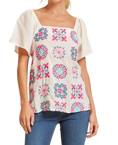 Andree By Unit Can We Try Again Blouse In White